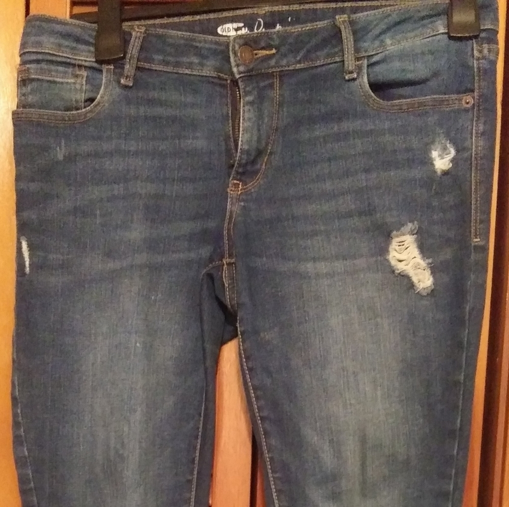 Old navy rockstar skinny jeans